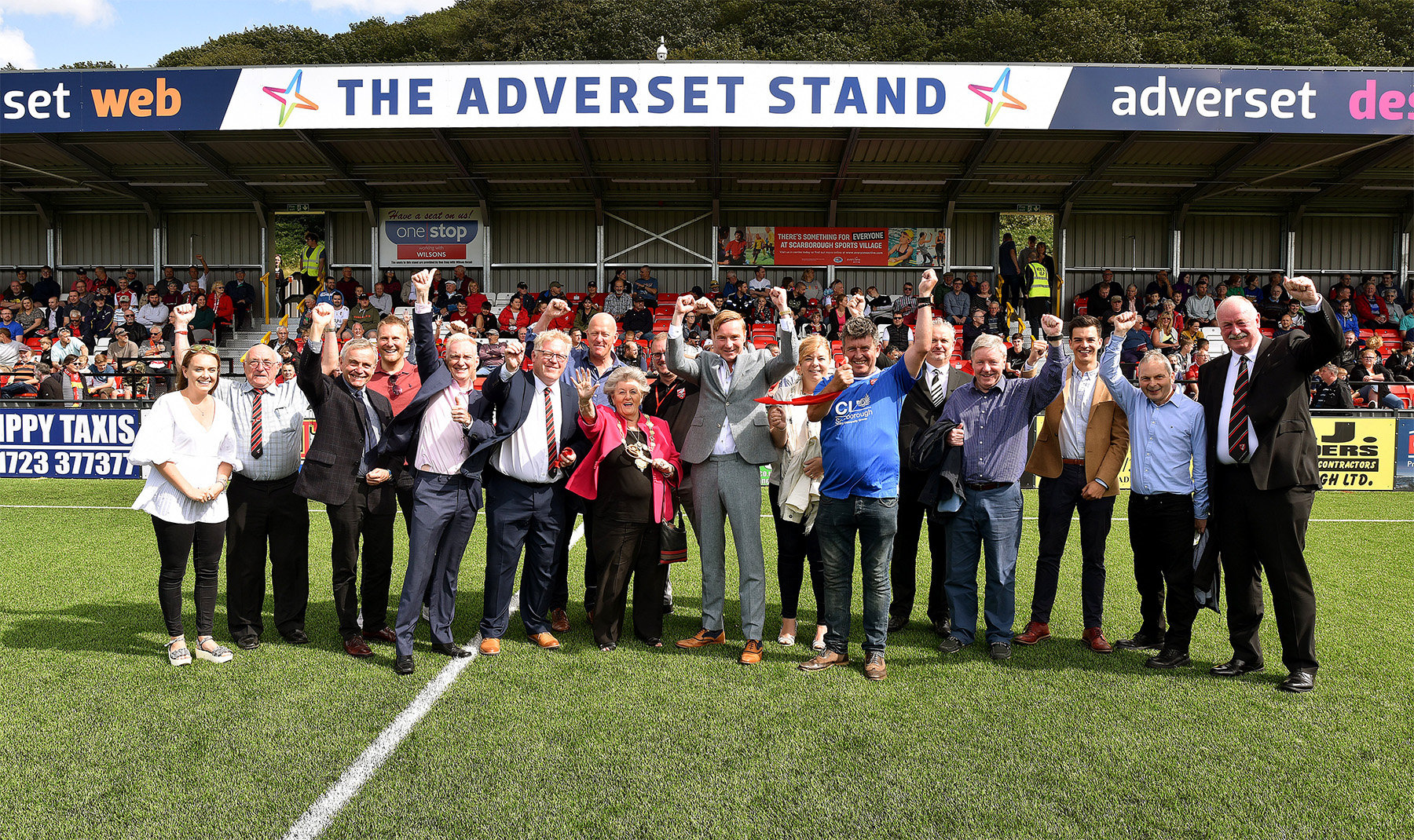 Adverset SAFC Stand Opening Day