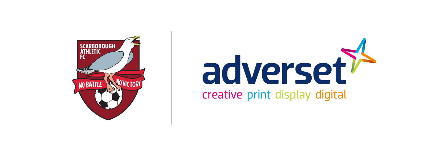 Adverset sponsors Scarborough Athletic FC