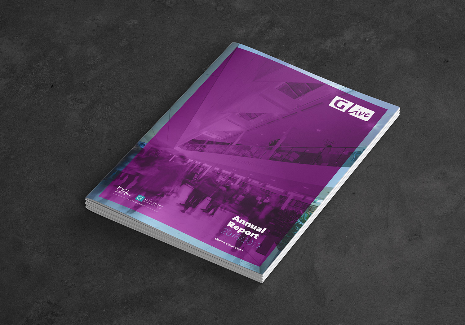 GLive Annual Report Cover